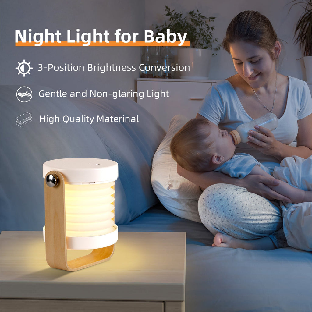 Transformable LED Camping Lantern & Touch Night Light