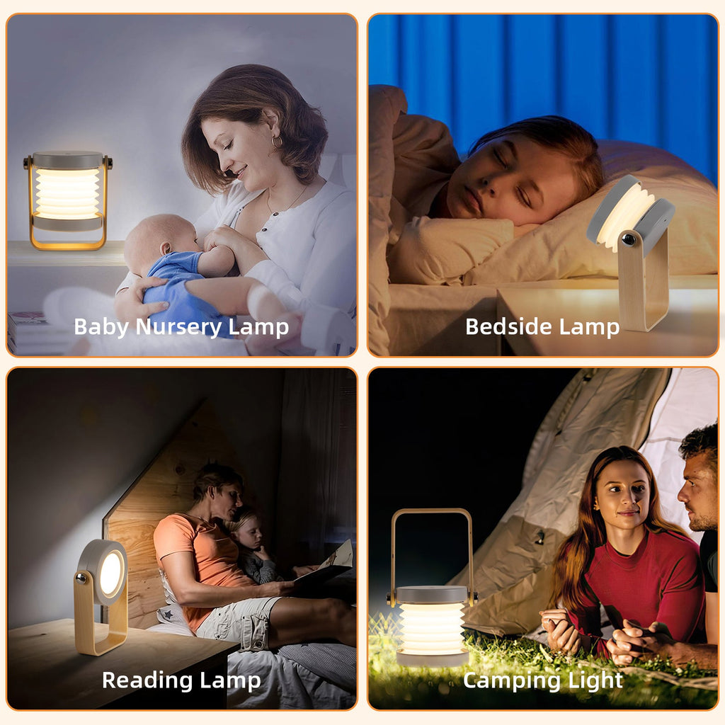 Transformable LED Camping Lantern & Touch Night Light